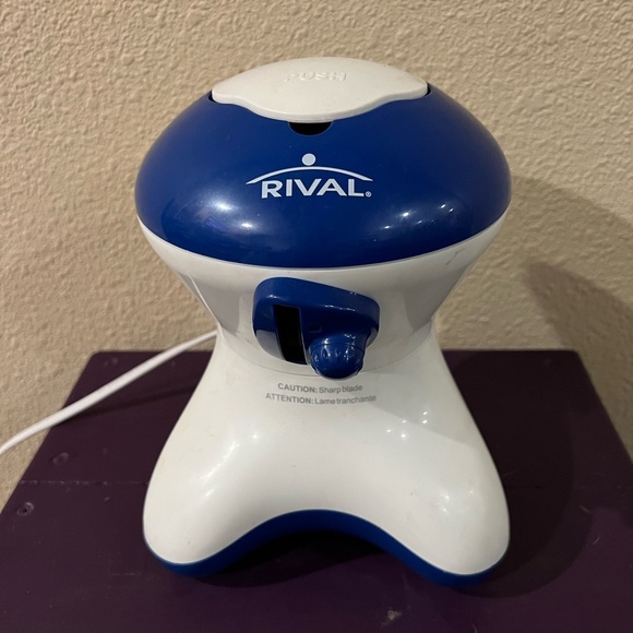 rival electric snow cone maker